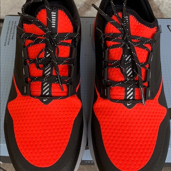 Nike Odyssey React Shield 2 Habanero Red/Black/Thu - Picture 9 of 16